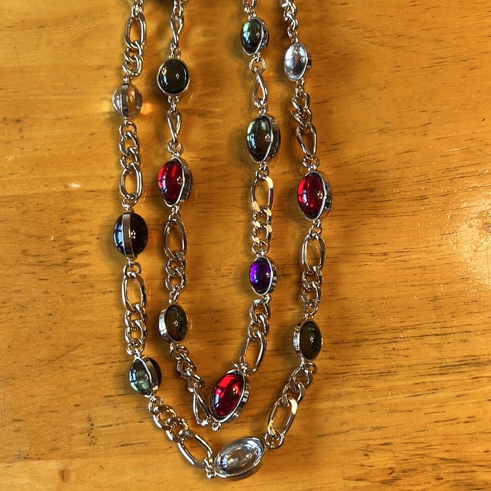 Talbots outlet double strand necklace